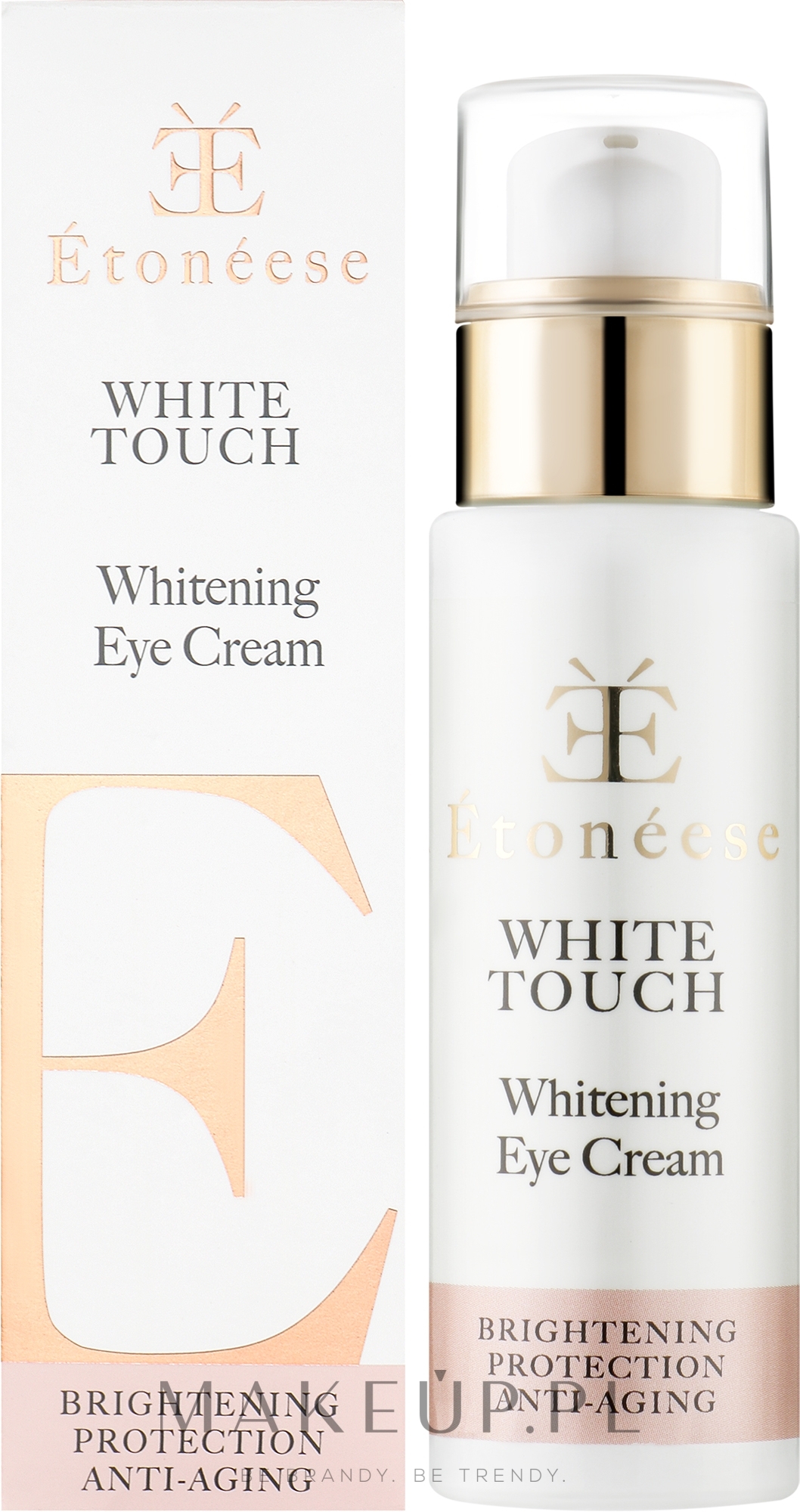 Rozświetlający krem pod oczy - Etoneese White Touch Whitening Eye Cream — Zdjęcie 20 ml