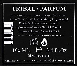 Arte Profumi Tribal - Perfumy — Zdjęcie N3