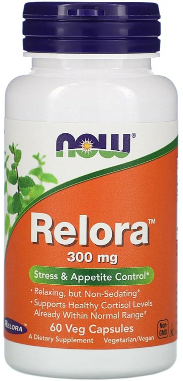 Suplement diety Relora, 300 mg - Now Foods Relora — Zdjęcie N1