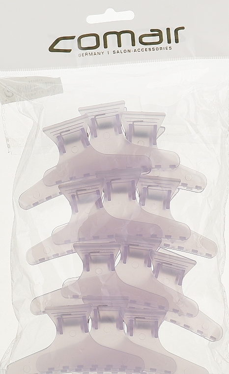 Zaciski-kraby duże plastikowe, fioletowy, 12 sztuk - Comair — Zdjęcie N2