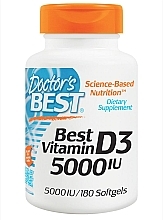 Kup Witamina D3 5000IU w kapsułkach - Doctor's Best Vitamin D3 5000IU