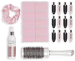 Zestaw - Makeup Revolution Hair Plex Heat Protect Blowout Gift Set — Zdjęcie N1