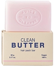 PRZECENA! Odżywka do włosów w kostce - Juice To Cleanse Clean Butter Hair Pack Bar * — Zdjęcie N1