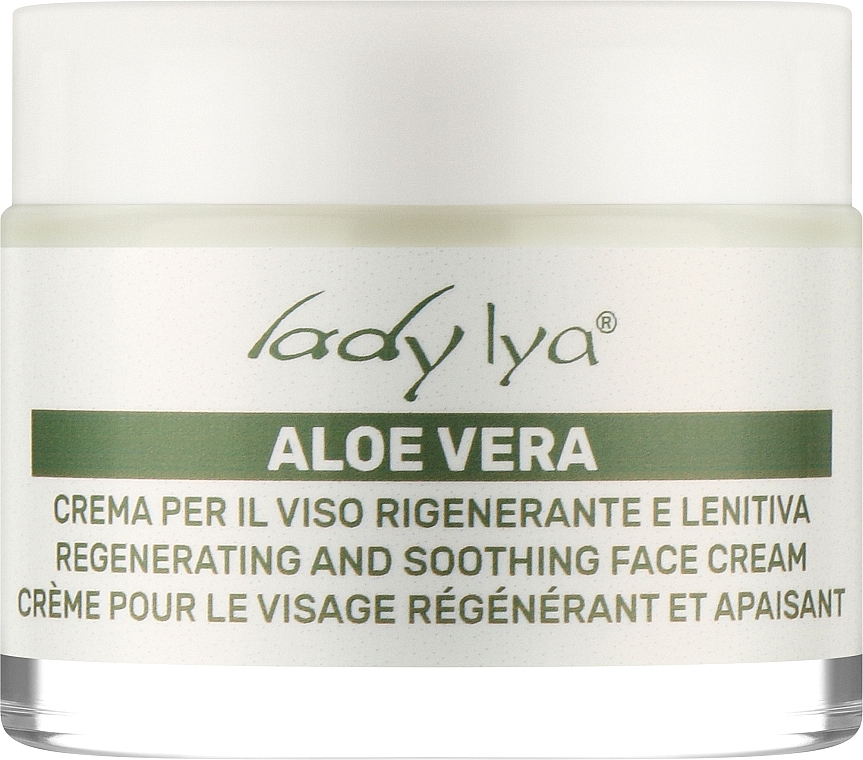 Kojący krem ​​do twarzy z Aloe Vera - Lady Lya Face Cream — Zdjęcie N1
