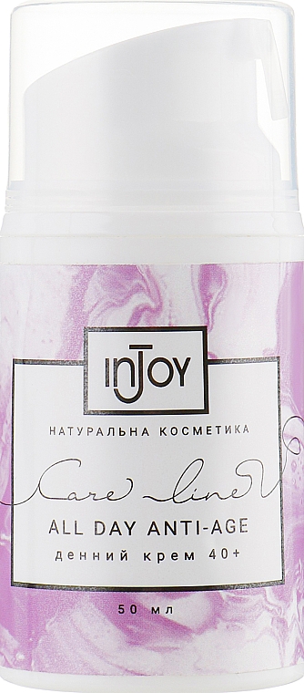 Naturalny krem przeciwstarzeniowy na dzień 40+ - InJoy Care Line All Day Anti-Age — Zdjęcie N3