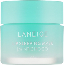 Regenerująca maseczka do ust na noc - Laneige Lip Sleeping Mask Mint Choco — Zdjęcie N2