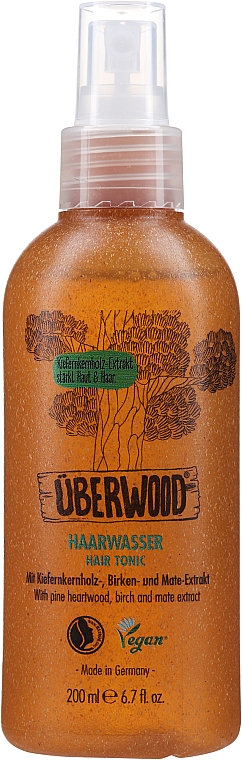 Tonik do suchej i swędzącej skóry głowy ze skłonnością do łupieżu - Uberwood Hair Tonic