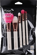 Zestaw pędzli do makijażu, 5szt - UBU Famous Five 5 Piece Brush Kit — Zdjęcie N1