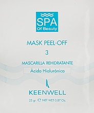 Kup Super nawilżająca maska № 3 - Keenwell SPA of Beauty-Mask Peel-Off 3