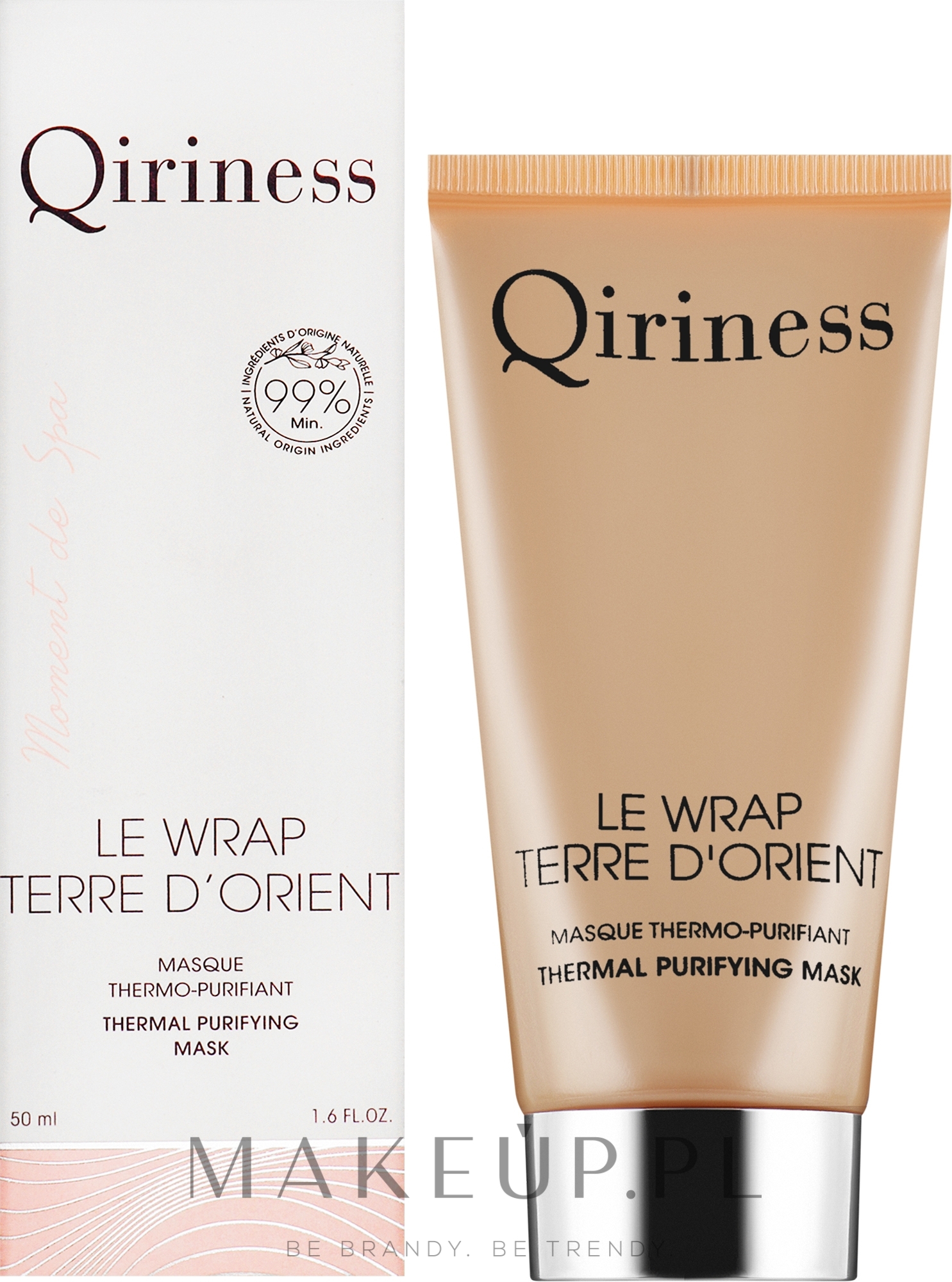 Rozgrzewająca maska oczyszczająca do twarzy - Qiriness Thermal Purifying Mask — Zdjęcie 50 ml