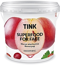Kup Kojąca maska do twarzy Winogrona - Tink SuperFood For Face Soothink Alginate Mask