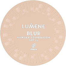 Podkład w kremie do twarzy - Lumene Blur Longwear Powder Foundation SPF 15 — Zdjęcie N2