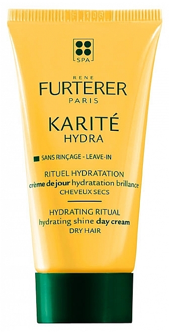Nawilżający krem nabłyszczający do włosów suchych - Rene Furterer Karité Hydra Hydrating Shine Day Cream — Zdjęcie N2