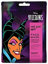 Nawilżająca maseczka do twarzy - Mad Beauty Disney Pop Villains Maleficent Face Mask — Zdjęcie N1