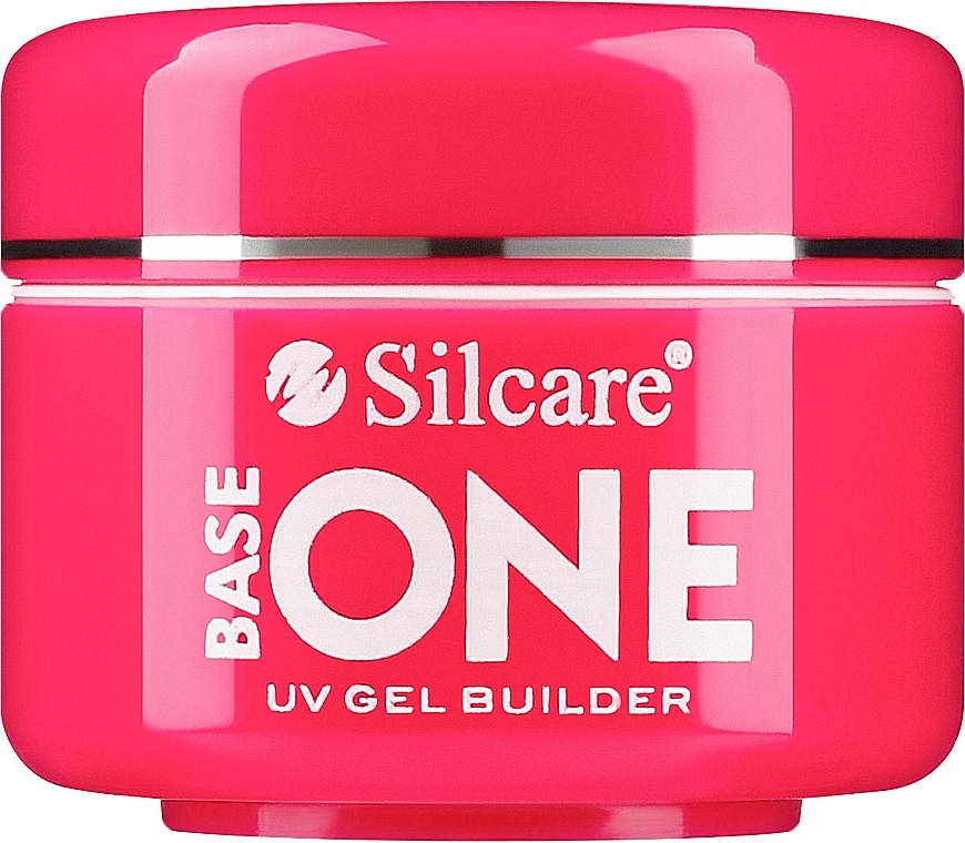 Żel do paznokci - Silcare Base One UV Gel Builder Cover Light — Zdjęcie N1