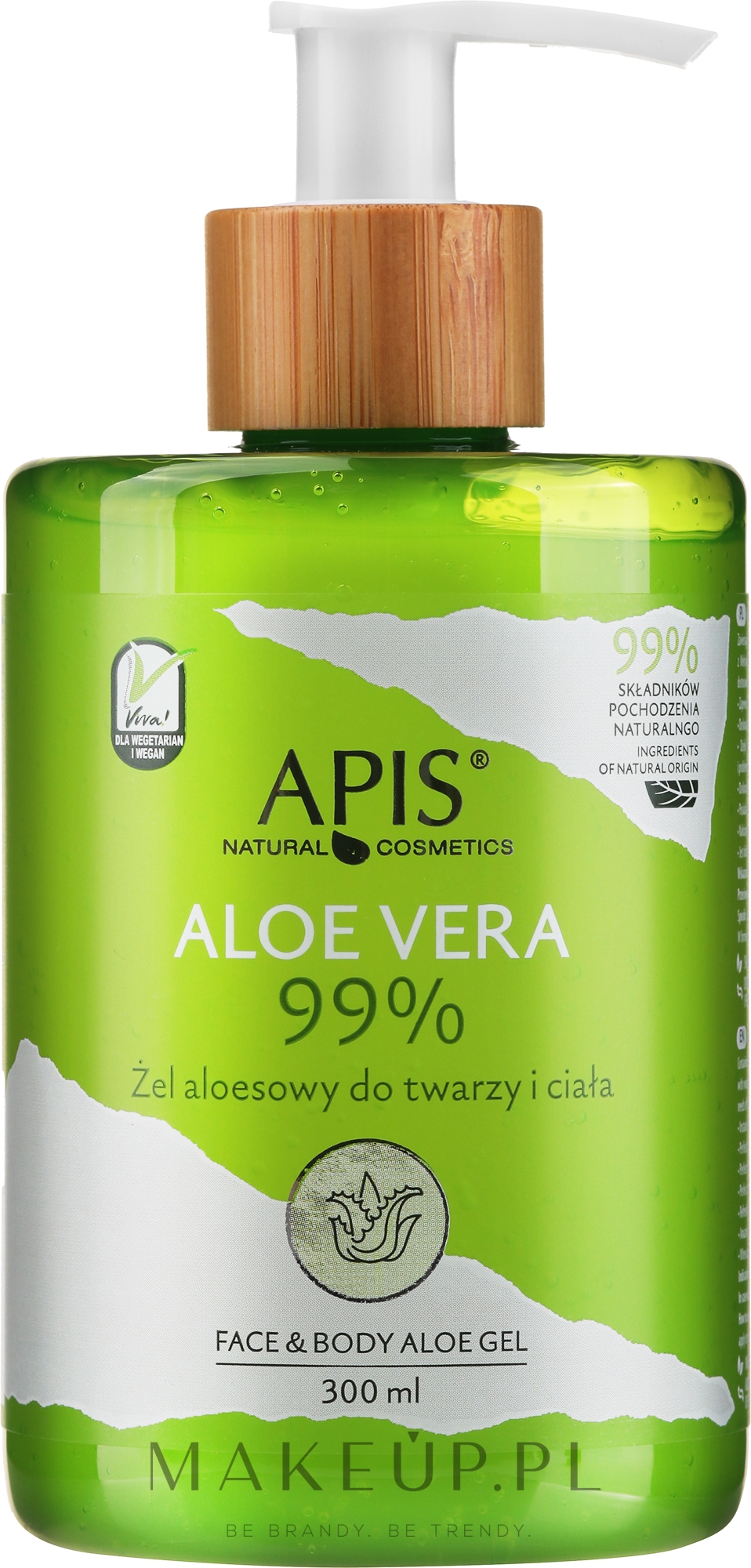 Żel aloesowy do twarzy i ciała - APIS Professional Face & Body Aloe Gel — Zdjęcie 300 ml