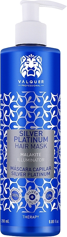 Maska do włosów - Valquer SIlver Platinum Mask — Zdjęcie N1