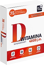 Suplement diety Witamina D - Dr Vita Med Vitamax Vitamin D 4.000 IU — Zdjęcie N1