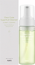 Pianka do głębokiego oczyszczania skóry - Purito Clear Code Superfruit Cleanser — Zdjęcie N2