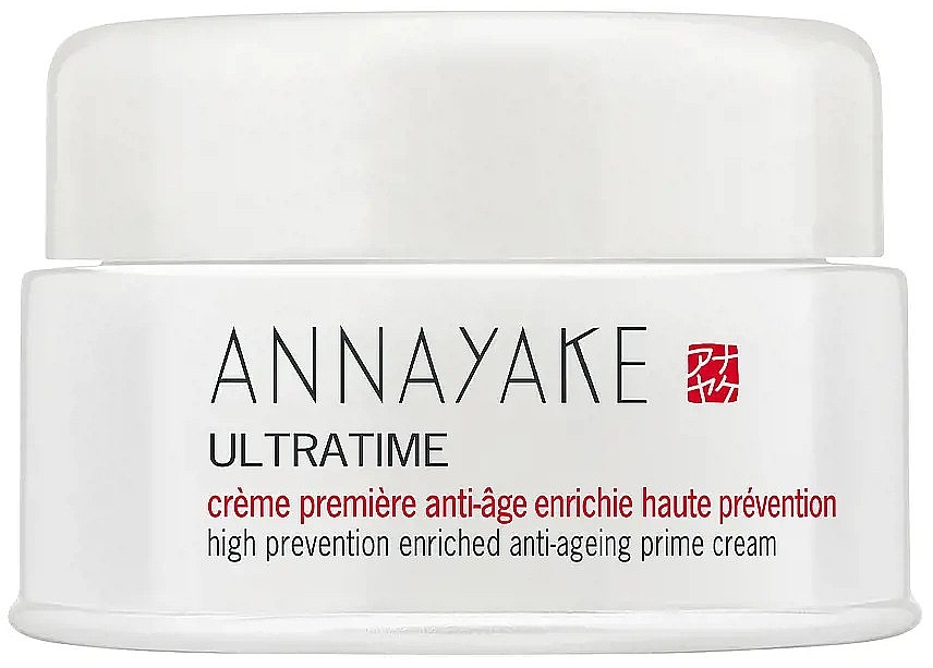 Przeciwstarzeniowy krem do twarzy - Annayake Ultratime High Prevention Enriched Anti-Ageing Prime Cream — Zdjęcie N1