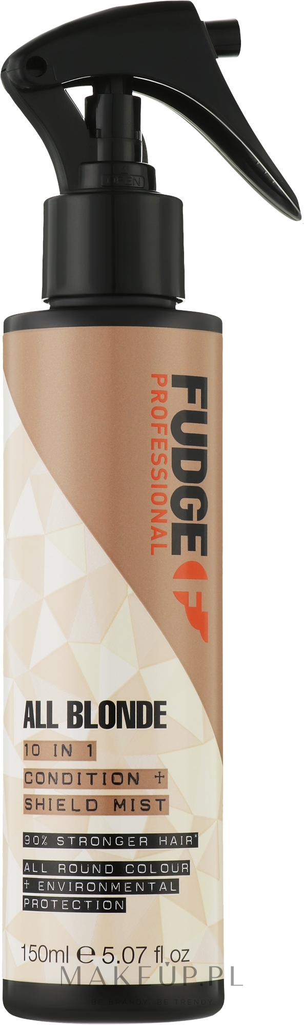 Spray termoochronny do włosów koloryzowanych na blond - Fudge Professional All Blonde Condition And Shield Mist — Zdjęcie 150 ml
