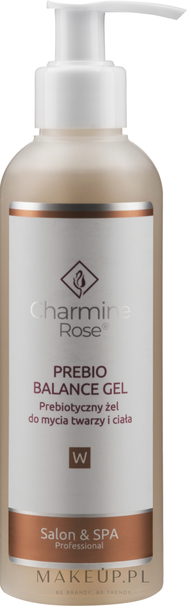 Prebiotyczny żel do mycia twarzy i ciała - Charmine Rose — Zdjęcie 200 ml