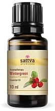 Olejek eteryczny z ruszczyka - Sattva Ayurveda Wintergreen Essential Oil — Zdjęcie N1