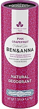Kup Naturalny dezodorant na bazie sody Pink Grapefruit (karton) - Ben & Anna Natural Care Pink Grapefruit Deodorant Paper Tube