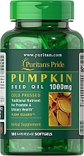 Kup Suplement ziołowy Olej z pestek dyni - Puritan's Pride Pumpkin Seed Oil 1000 Mg