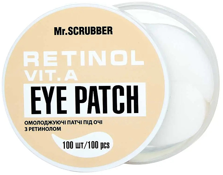 Odmładzające płatki pod oczy z retinolem - Mr.Scrubber Face ID. Retinol Eye Patch — Zdjęcie N1