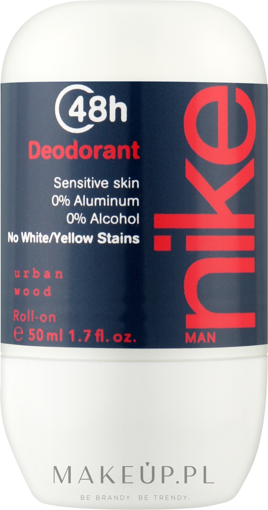 Naturalny dezodorant w kulce dla mężczyzn - Nike Men Urban Wood Roll On — Zdjęcie 50 ml