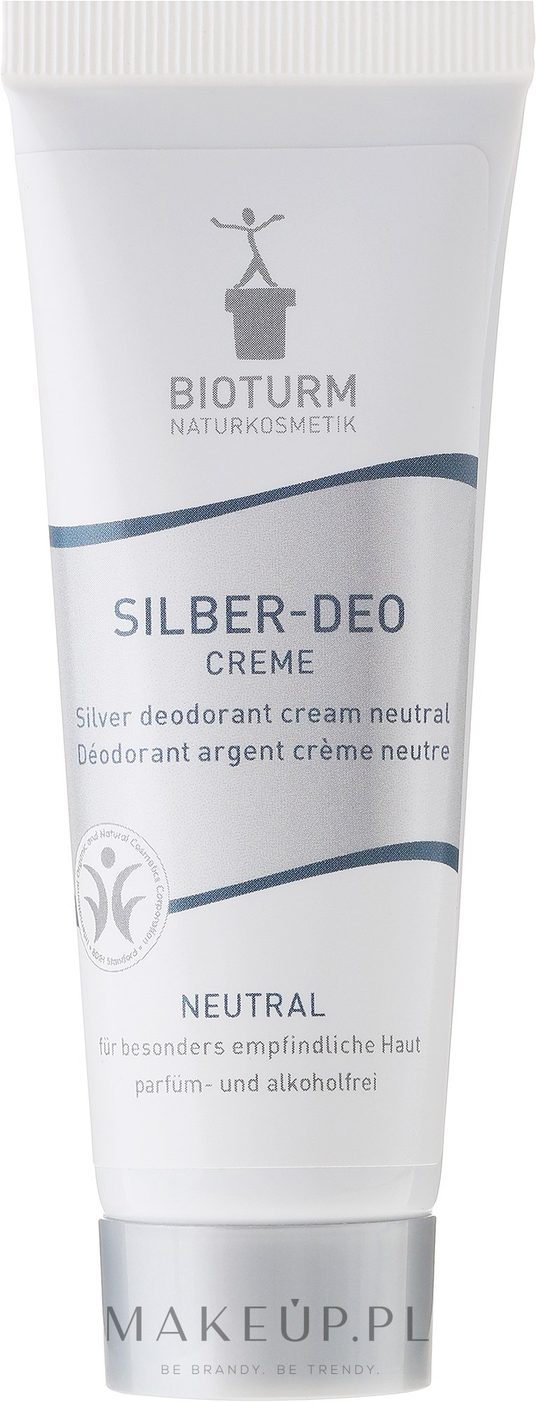 Dezodorant w kremie - Bioturm Silber-Deo Neutral Cream No.39 — Zdjęcie 50 ml