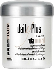 Maska z witaminami i minerałami do włosów farbowanych - Freelimix Daily Plus Vita Mineral Mask — Zdjęcie N3