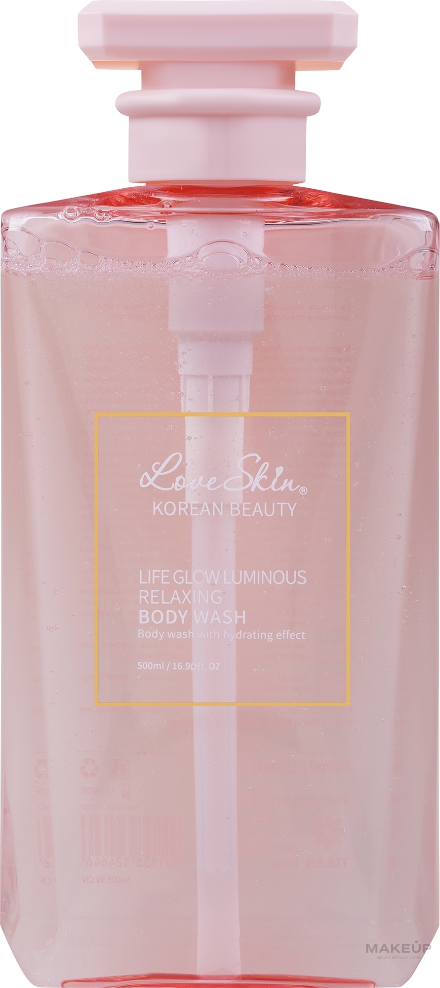 Relaksujący żel pod prysznic - Love Skin Life Glow Luminous Relaxing Body Wash — Zdjęcie 500 ml