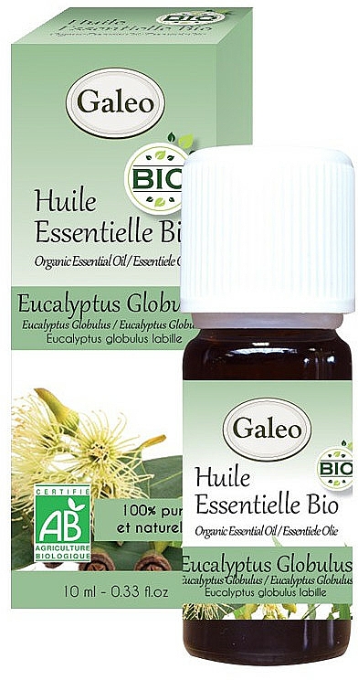 Olejek eteryczny Eukaliptus kulisty - Galeo Organic Essential Oil Eucalyptus Globulus — Zdjęcie N1