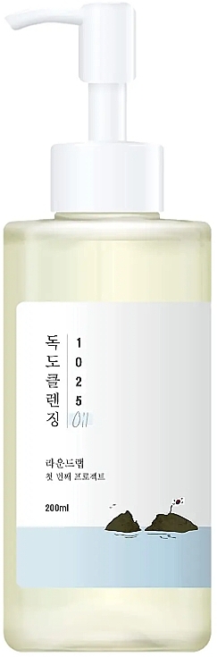 Hydrofilowy olej oczyszczający - Round Lab 1025 Dokdo Cleansing Oil — Zdjęcie N1