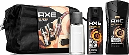 Axe Dark Temptation - Zestaw (deo/150ml + sh/gel/250ml + ash/100ml + pouch) — Zdjęcie N1