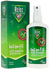Spray dla niemowląt odstraszający komary - Relec Child +12 Months Mosquito Repellent Spray — Zdjęcie N1