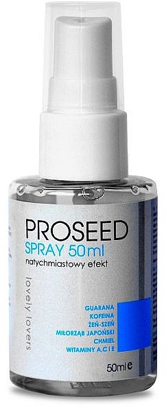Spray intymny dla mężczyzn na potencję - Lovely Lovers Proseed Spray — Zdjęcie N1