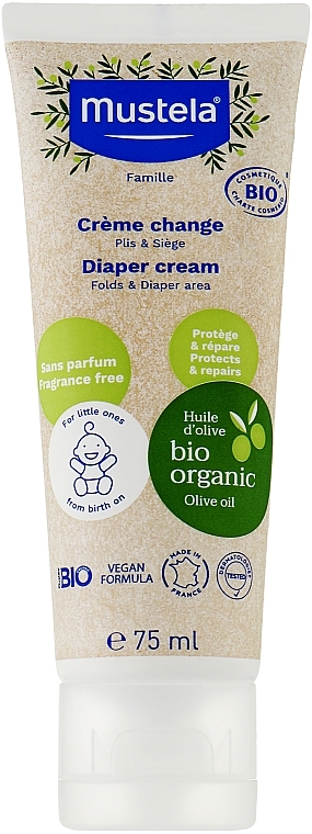 Krem pod pieluszkę - Mustela Famille Diaper Cream — Zdjęcie N1