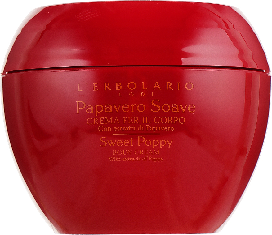 L'Erbolario Sweet Poppy Body Cream - Krem do ciała — Zdjęcie N2