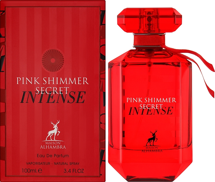 Alhambra Pink Shimmer Secret Intense - Woda perfumowana