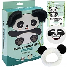 Zestaw - Mond'Sub Funny Panda Set (f/mask/24ml + cosmetic/bandage/1szt) — Zdjęcie N1