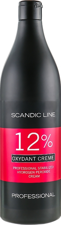 Utleniacz do włosów - Profis Scandic Line Oxydant Creme 12% — Zdjęcie N3