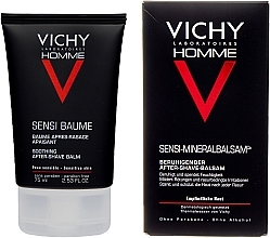 PRZECENA! Balsam po goleniu - Vichy Homme Sensi-Baume After-Shave Balm * — Zdjęcie N4