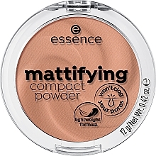 PRZECENA! Matujący puder w kompakcie - Essence Mattifying Compact Powder * — Zdjęcie N1