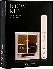 Kup Zestaw do makijażu brwi - Pierre Rene Brow Kit (brow gel/10ml + brow palette)