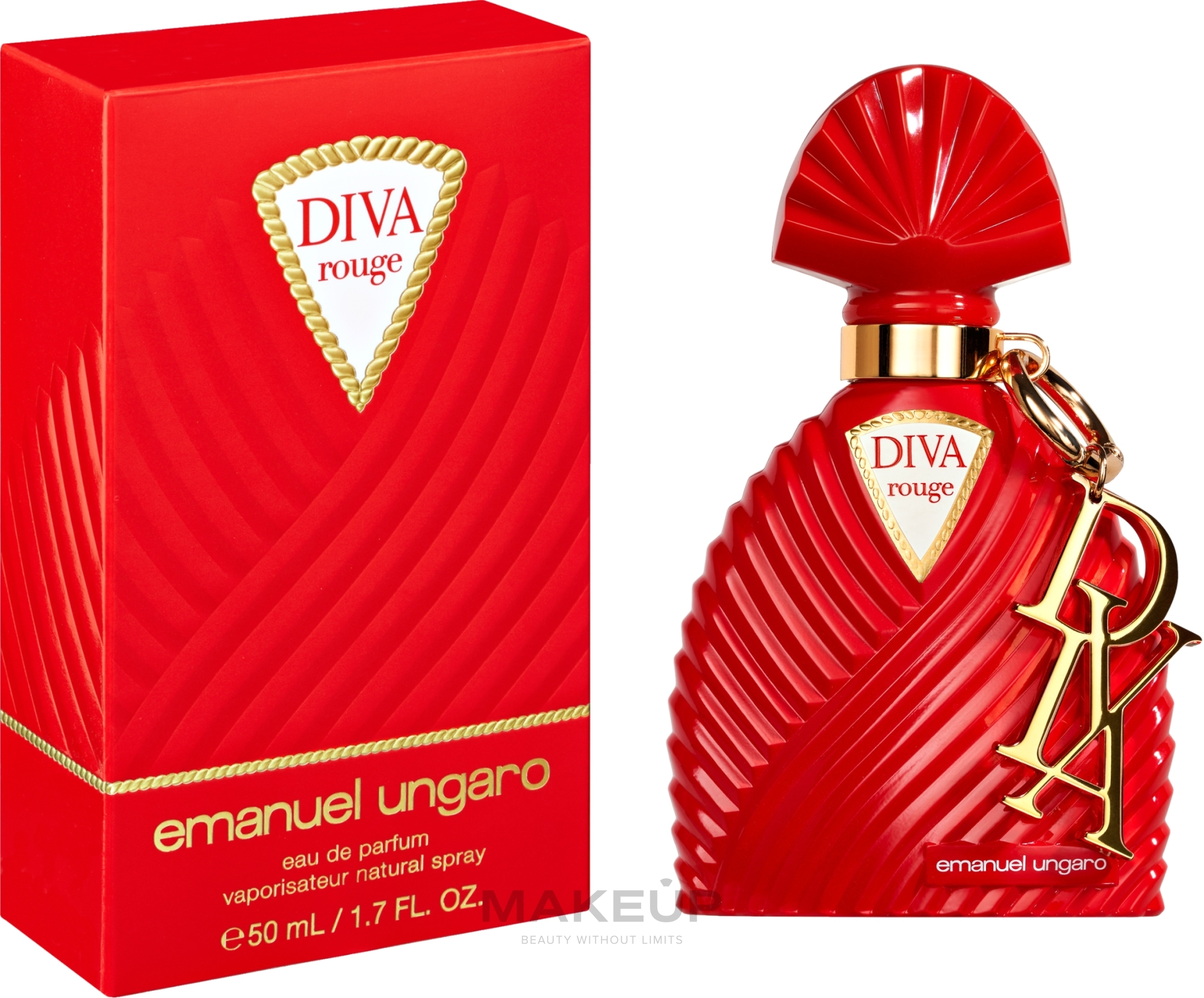 Emanuel Ungaro Diva Rouge - Woda perfumowana  — Zdjęcie 50 ml