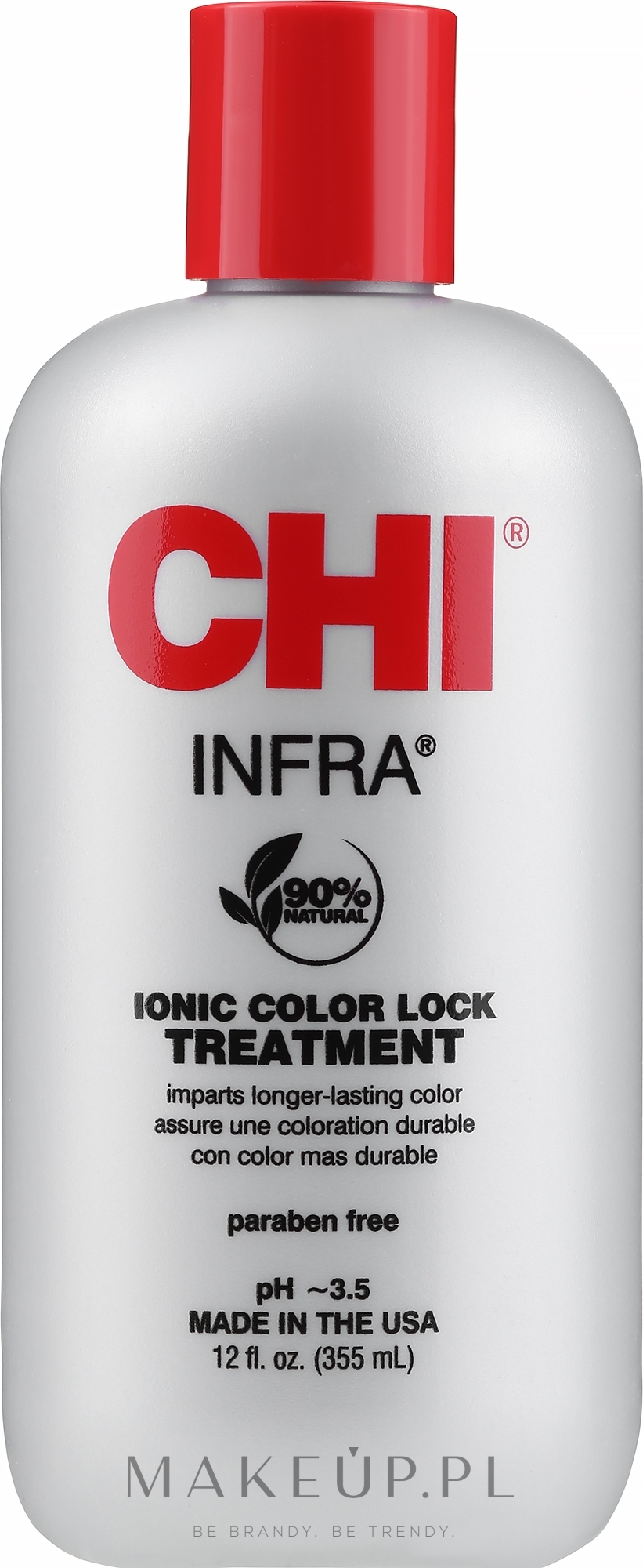 Kuracja przedłużająca trwałość koloru - CHI Ionic Color Lock Treatment — Zdjęcie 355 ml