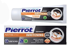 Kup Pasta do zębów z węglem aktywnym - Pierrot Whitening Active Charcoal